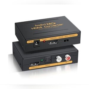 4K HDMI Audio Extractor Splitter | Optical Toslink SPDIF + RCA (30Hz)
